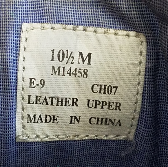 Tommy Hilfiger 10.5 Mens Oxford Saddle Shoes Brown - Picture 6 of 8